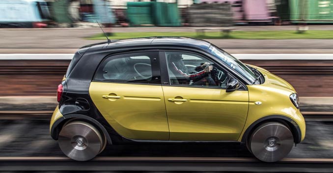 The World's Smallest Train is a Car