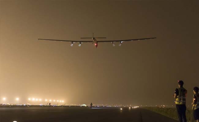 Solar Impulse 2 Over Sea of Japan, Day after take-off