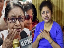 Drama At AAP Lawmaker Somnath Bharti's Wife's Press Conference Drama At AAP Lawmaker Somnath Bharti's Wife's Press Conference