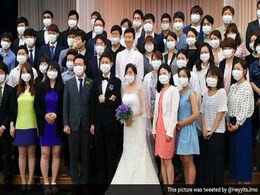Wedding Photo Becomes Symbol of South Korea MERS Scare Wedding Photo Becomes Symbol of South Korea MERS Scare