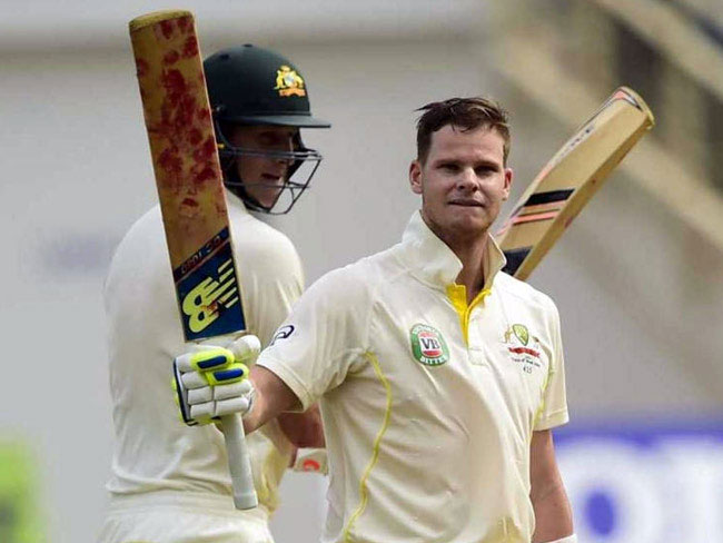 किंगस्टन में स्मिथ के शतक से संभला ऑस्ट्रेलिया