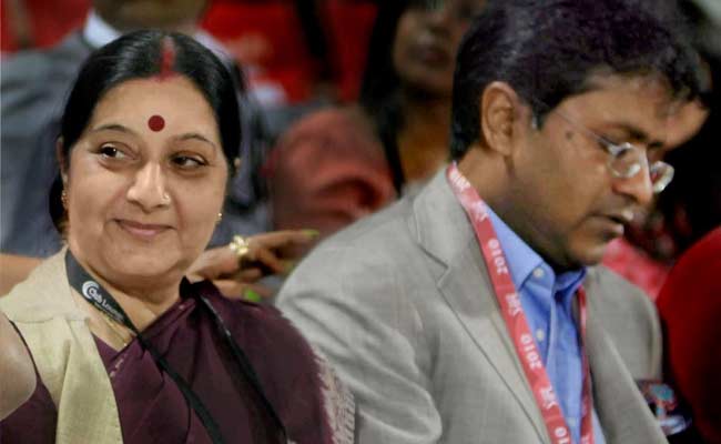 BJP Backs Sushma Swaraj, Lalit Modi Refuses to Comment on Travel Document Row
