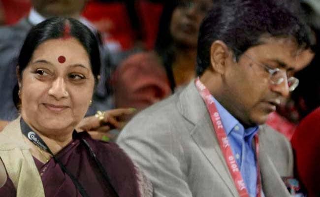 'No Individual Meeting with Lalit Modi, Sushma Swaraj Met Him at Private Dinner for 15 in London': Sources