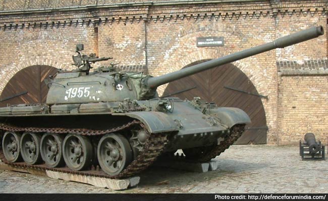 A T-55 Tank Becomes Major Attraction at Himachal School