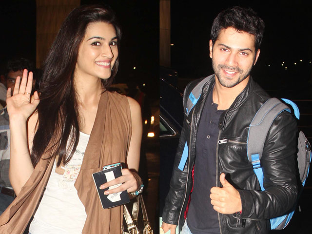 <i>Dilwale</i> Varun Dhawan, Kriti Sanon Reach Bulgaria, Tweet Selfie