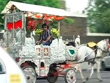 मुंबई : घोड़ों पर हो रहे अत्याचार को देखते हुए बॉम्बे हाईकोर्ट ने 'विक्टोरिया बग्घी' पर लगाया बैन मुंबई : घोड़ों पर हो रहे अत्याचार को देखते हुए बॉम्बे हाईकोर्ट ने 'विक्टोरिया बग्घी' पर लगाया बैन