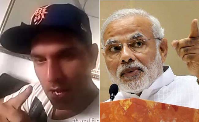 In Special Velfie, PM Modi Discovers Yuvraj Singh's Talent Off the Field