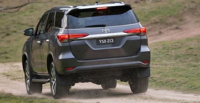 New Toyota Fortuner Rear