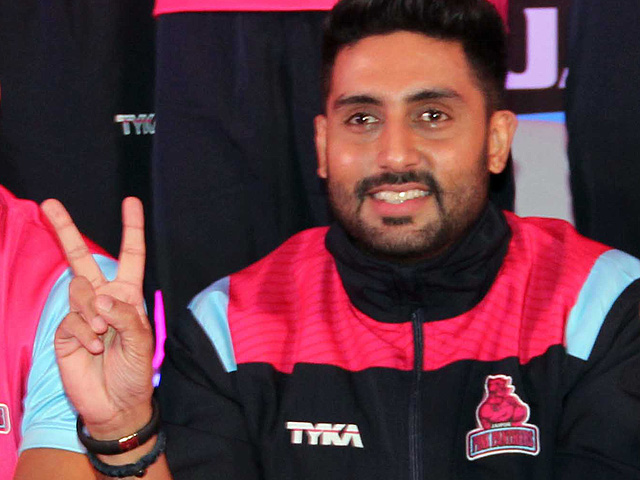 Abhishek Bachchan Has 7 Million Reasons to Smile