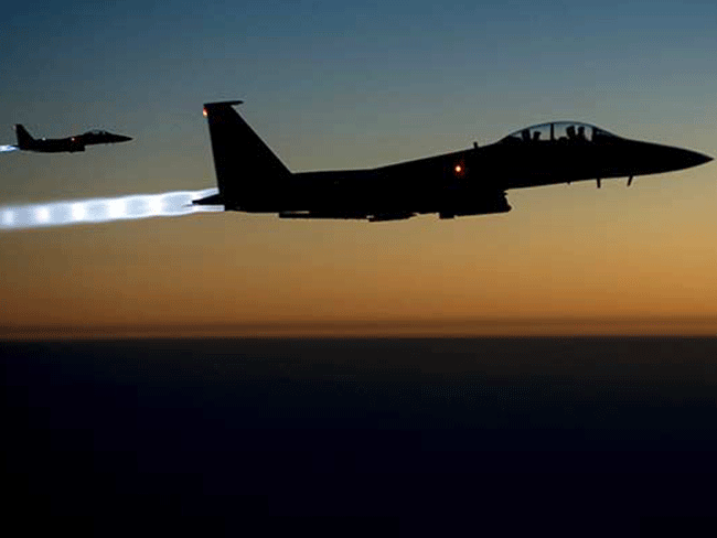 US-Led Air Strikes Hit ISIS Oil Production in Syria