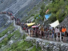 जम्मू-कश्मीर : अमरनाथ यात्रा बेस कैंप के पास बादल फटा, सभी तीर्थयात्री सुरक्षित जम्मू-कश्मीर : अमरनाथ यात्रा बेस कैंप के पास बादल फटा, सभी तीर्थयात्री सुरक्षित