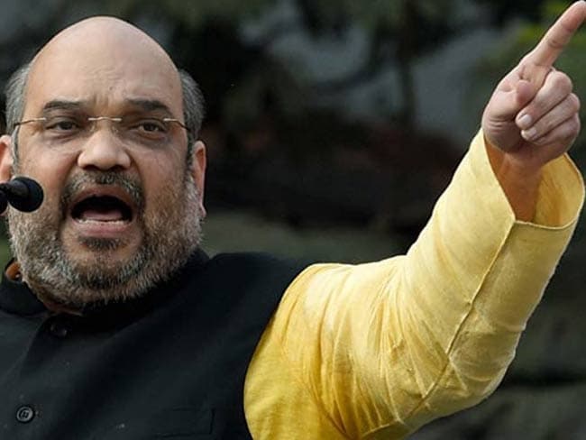 BJP President Amit Shah Questions Nitish Kumar's Alliance With RJD, Congress