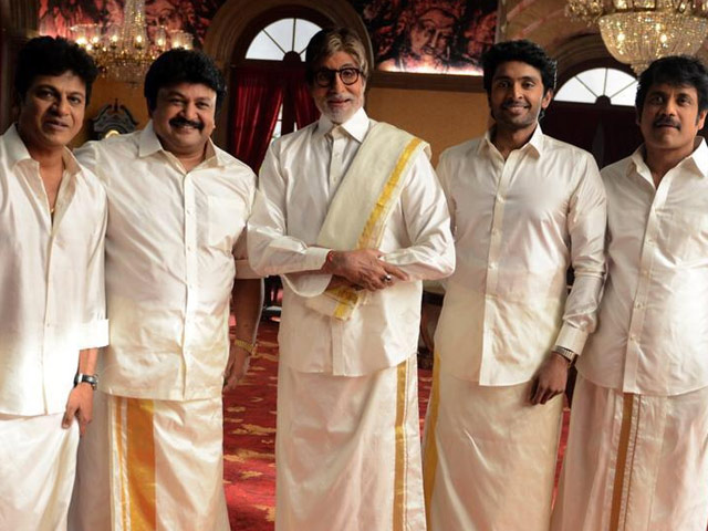 Amitabh Bachchan Clears the Air About 'Golden <i>Thali</i>' at Meal With Prabhu