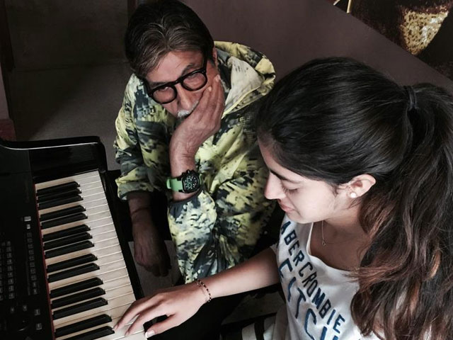 Amitabh Bachchan 'Astonished' by Granddaughter Navya's Hidden Talent