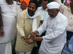 Anna Hazare Supports Farmers' Movement Launched by Swaraj Abhiyan