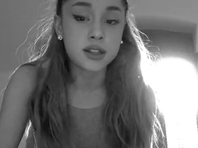 Ariana Grande Makes Video Apology For Licking Those Doughnuts