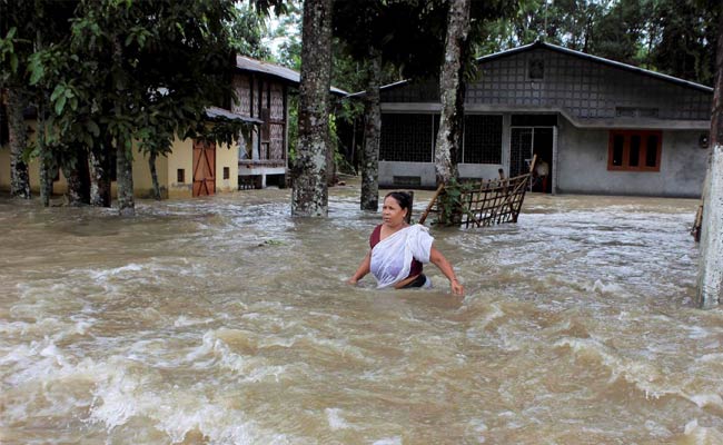 Nearly 2 Lakh People Hit by Assam Floods