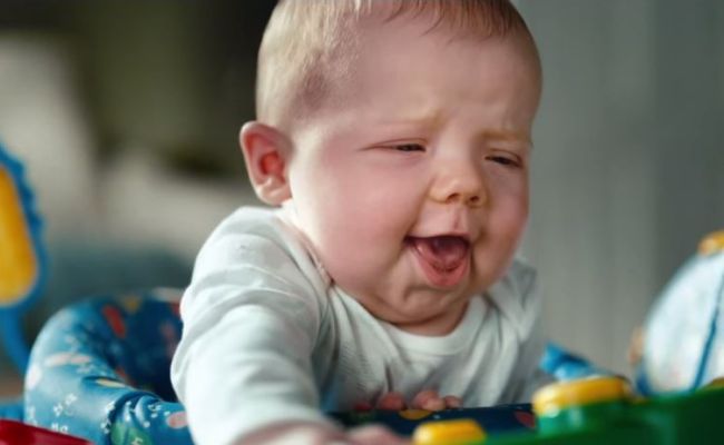 Babies Make Their Most Adorable Poo-Face in This Commercial