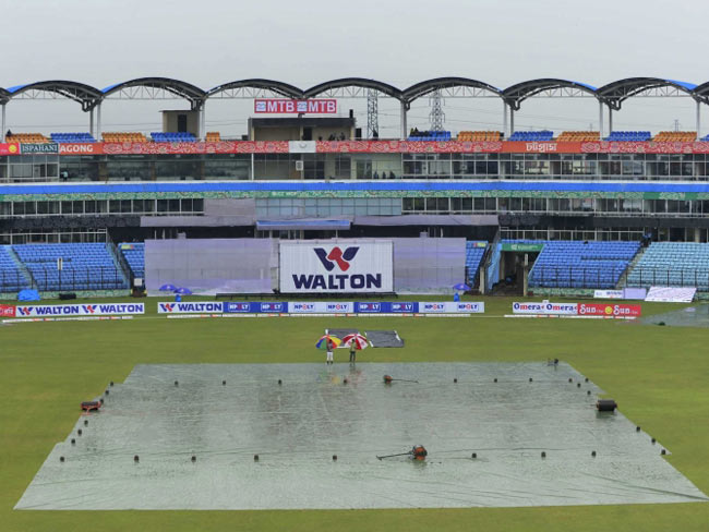 बांग्लादेश-दक्षिण अफ्रीका टेस्ट का चौथा दिन बारिश की भेंट चढ़ा