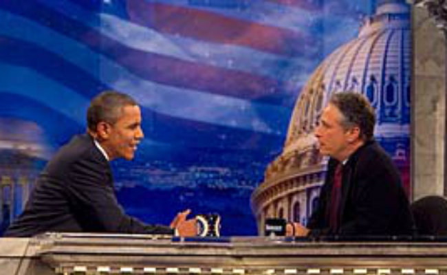 Barack Obama to Visit 'Daily Show' Before Jon Stewart's Exit