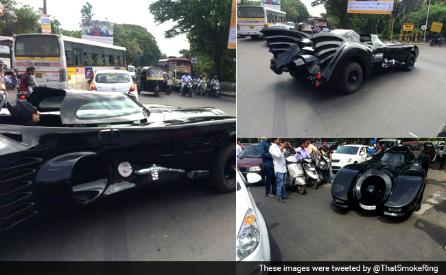 Batmobile Spotted in Pune. Kai Zhala, Batman?
