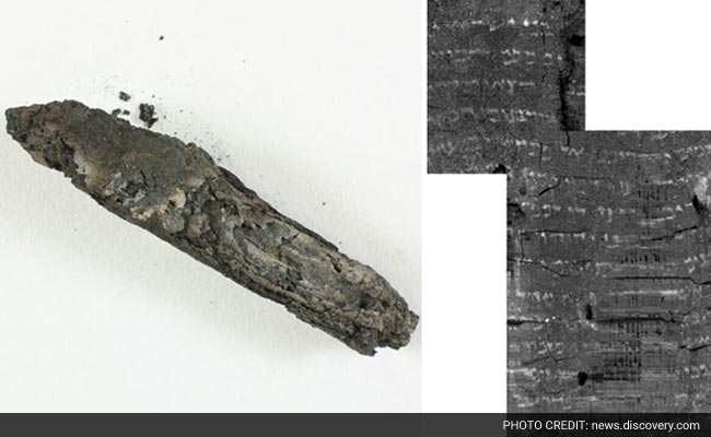 Biblical Text Deciphered From 1,500 Year Old Scroll