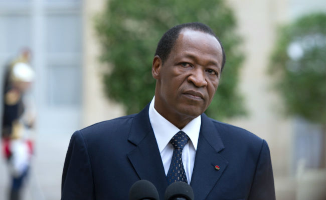 Ousted Burkina Leader's Party Candidate Barred From Presidential Vote