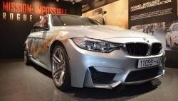 BMW M3 Used in Mission Impossible 5 Put Up For Display