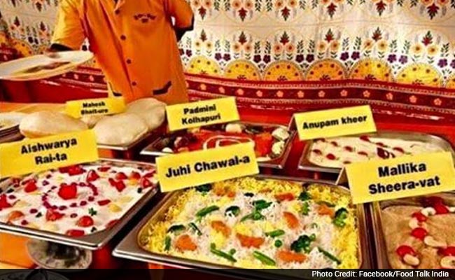 Aishwarya 'Rai-ta', Anupam 'Kheer': Ever Seen a More Genius Menu?