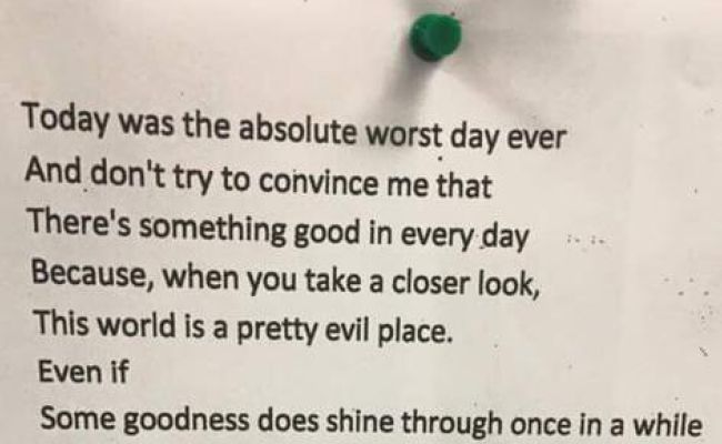 Trick and Treat: This Poem is Viral Because it's Both Sad and Happy