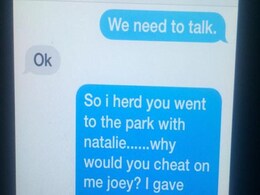 She Dumped 'Cheating' Boyfriend in Best Break-Up Text Ever. And She's 11 She Dumped 'Cheating' Boyfriend in Best Break-Up Text Ever. And She's 11