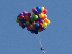 This Canadian Man Tied Balloons to His Chair and Took Off. Police Arrested Him