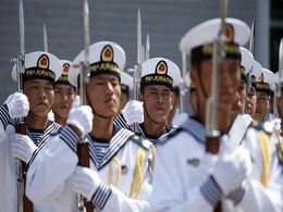 China Navy Holds First Missile Combat Resupply Drill China Navy Holds First Missile Combat Resupply Drill