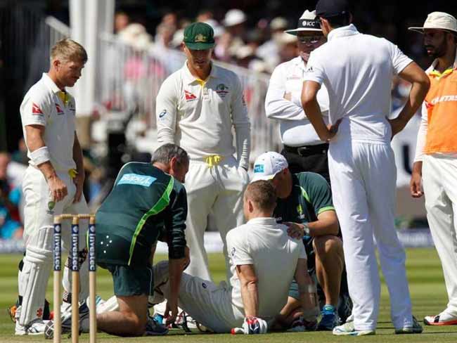 लार्ड्स टेस्ट : ऑस्ट्रेलियाई ओपनर क्रिस रॉज़र्स को सिर में लगी चोट