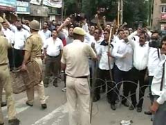Clashes Break Out In Jammu Over Demand for AIIMS