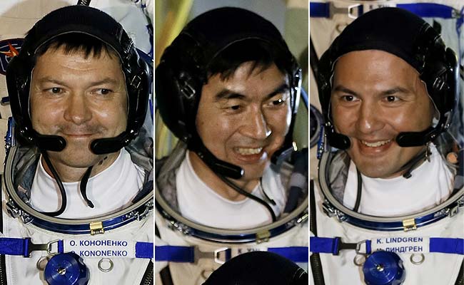 Rocket Carrying Russian, Japanese, US Crew Docks With International Space Station