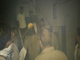 Fire at CRPF Building in Delhi, Head Constable Killed Fire at CRPF Building in Delhi, Head Constable Killed