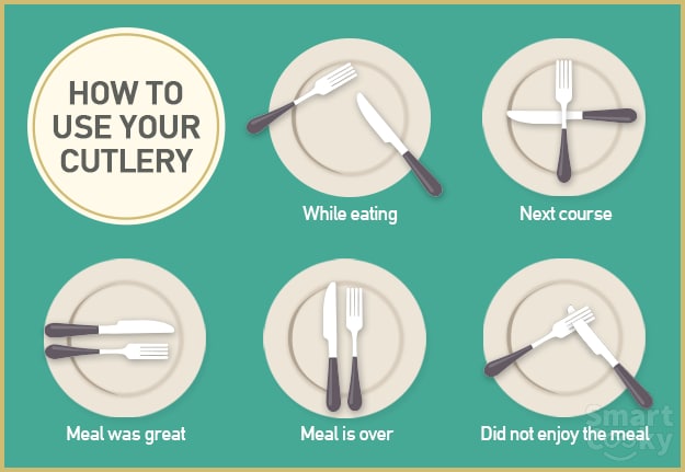 table etiquette cutlery