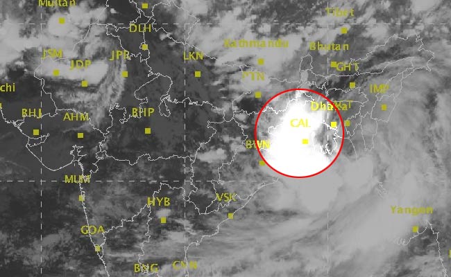 Cyclonic Storm 'KOMEN' Weakens Into Deep Depression