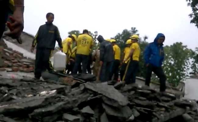 1 Killed, 8 Injured After Building Collapses Due to Heavy Rain Near Dehradun