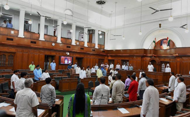 Delhi Assembly Special Session on Women Safety Adjourned to Pay Respects to Former President