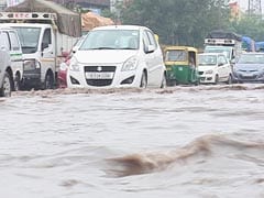 Delhi Comes To A Standstill After Rains All Day