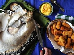 A Sicilian Feast with Salt-Crusted Seabass | Feasting A Sicilian Feast with Salt-Crusted Seabass | Feasting