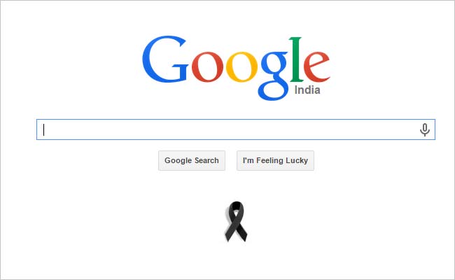 With a Black Ribbon, Google Remembers President APJ Abdul Kalam