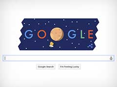Google's Doodle on New Horizons Pluto Flyby