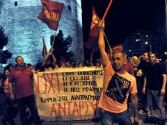 Scenes of Joy as Greece's 'No' Voters Celebrate Victory