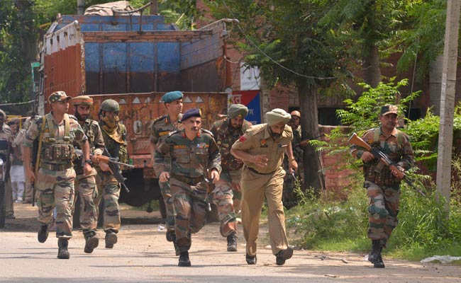 A Year Since Gurdaspur Terror Attack, Army-Police Conducts Mock Drill In Pathankot