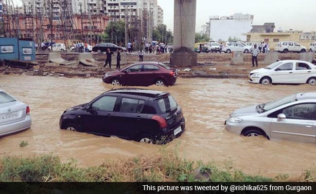 Flooded Gurgaon, You Have a Complaint? Good Luck