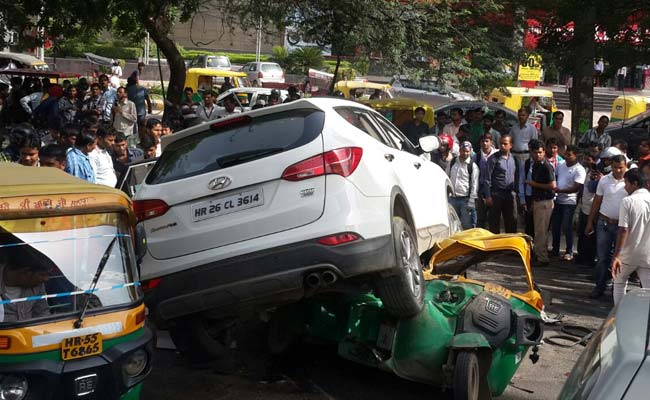 Gurgaon Gang War. SUV Fired At, Falls On Auto, 1 Dead