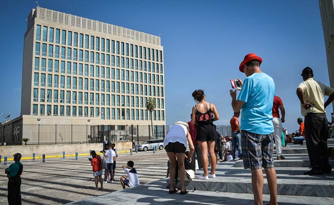 US Embassy in Havana Opens to a Day 'Like Any Other'